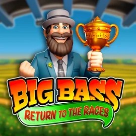 Big Bass Return to the Races by Pragmatic Play, showcased at betspino-casino.nl – game logo