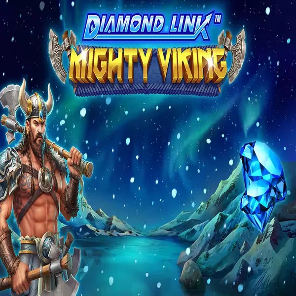 Diamond Link Mighty Viking casino game by Greentube – featured logo at Betspino Casino